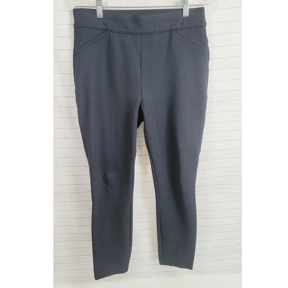 Spanx The Perfect Pant Ankle Backseam Skinny in Black, sz Large